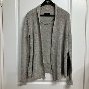 Banana Republic Side Zip Open Cardigan